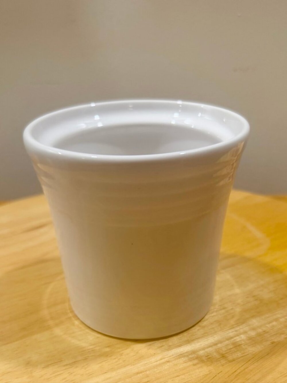 Fiesta White Utensil Crock Utensil Holder